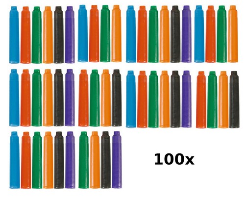 100 farbige füllerpatronen - 100, /